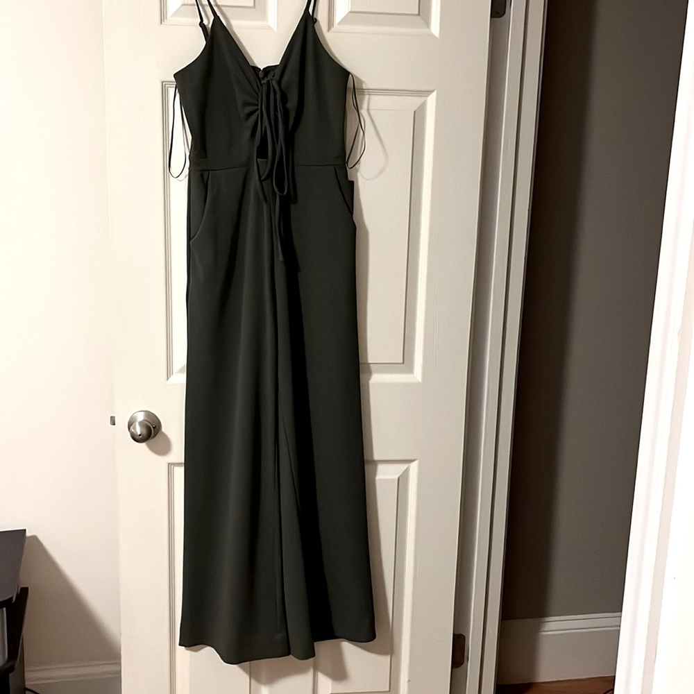 Express olive green jumpsuit